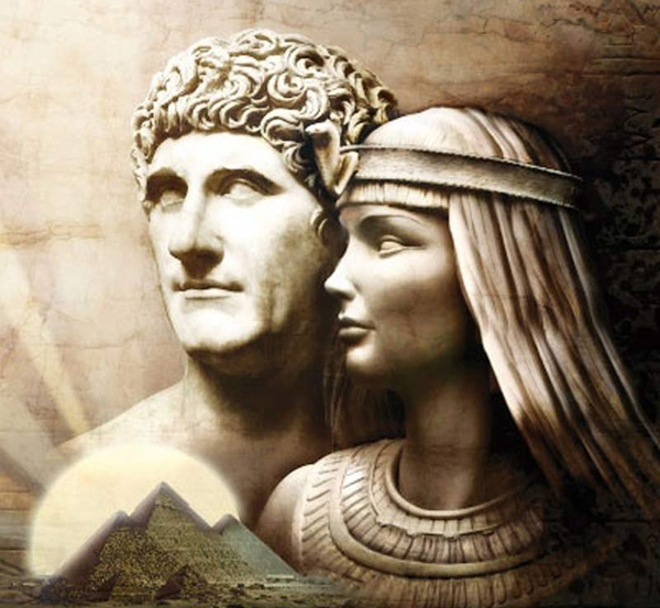 Resultado de imagem para antonio e cleopatra"