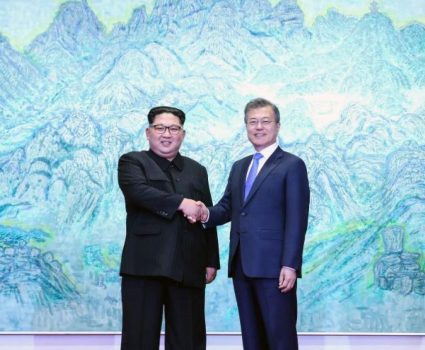La histórica reunión entre Kim Jong- Un y Moon Jaen-in