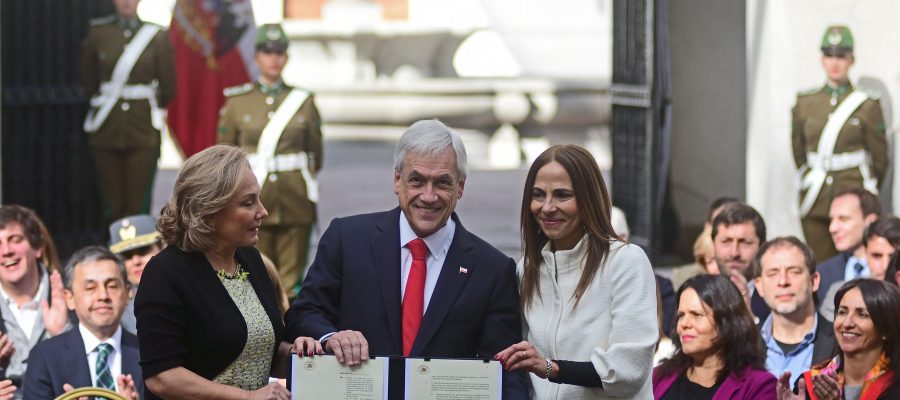 Presidente Sebastián Piñera Agenda de Equidad de Género