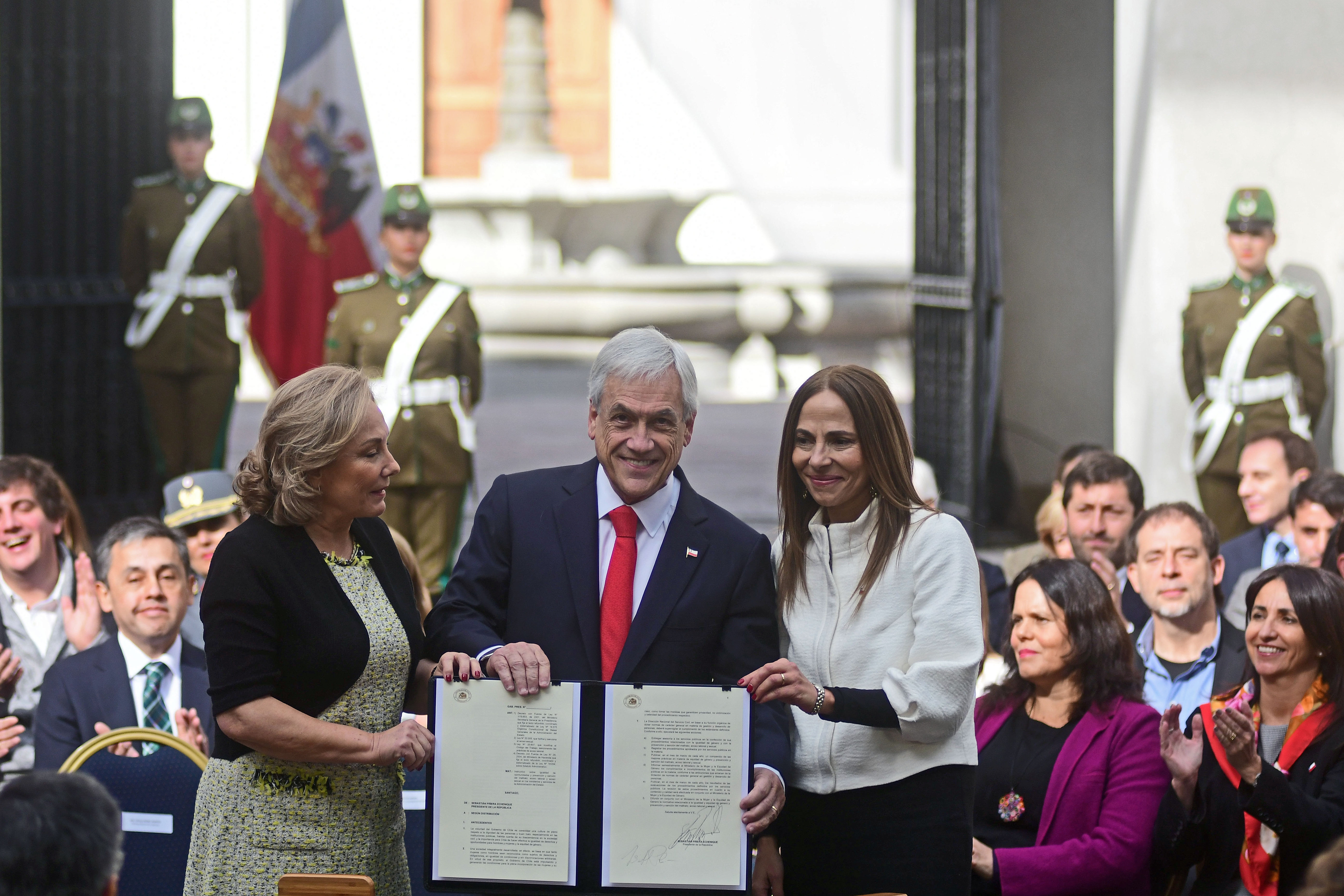 Presidente Sebastián Piñera Agenda de Equidad de Género