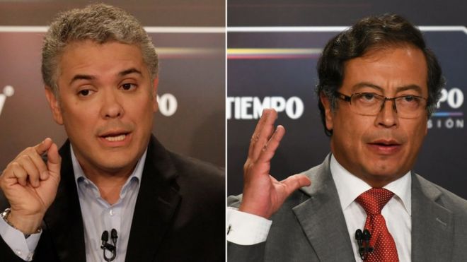 Candidatos a la presidencia de Colombia