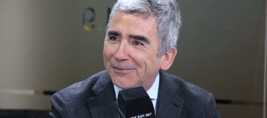 Rector de la Universidad Diego Portales, Carlos Peña.