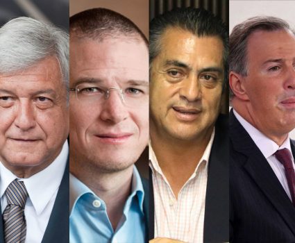 Candidatos a la elección de México