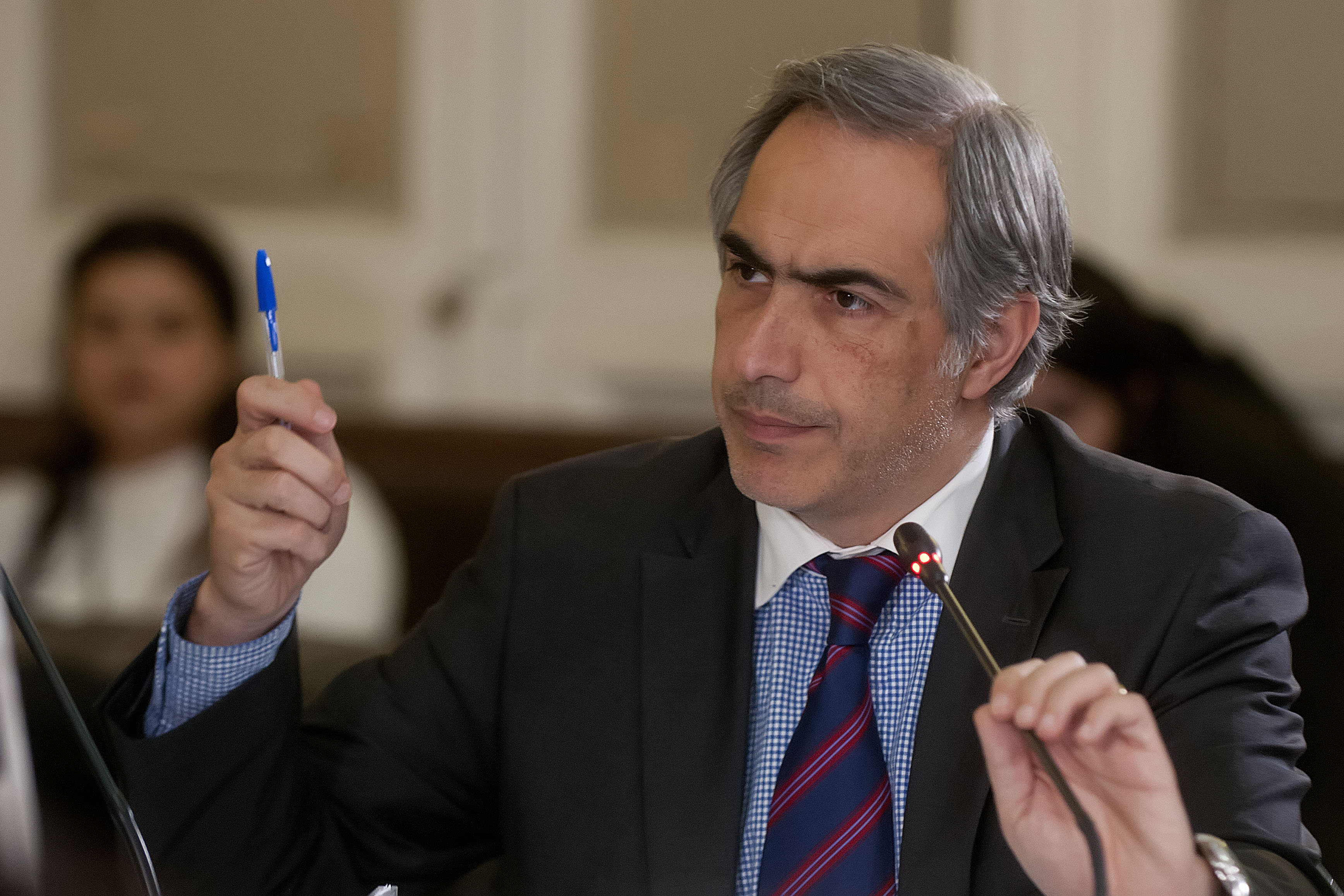 Santiago 08 Mayo 2017. El Senador Francisco Chahuan durante la Comision de Salud. Sergio Piña/Aton Chile