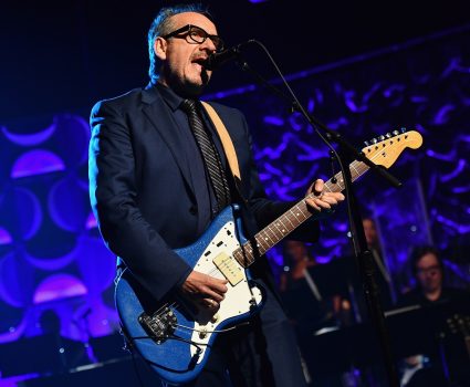 NEW YORK, NY - JUNE 09: Elvis Costello performs onstage during the Songwriters Hall Of Fame 47th Annual Induction And Awards at Marriott Marquis Hotel on June 9, 2016 in New York City. (Photo by Larry Busacca/Getty Images for Songwriters Hall Of Fame)