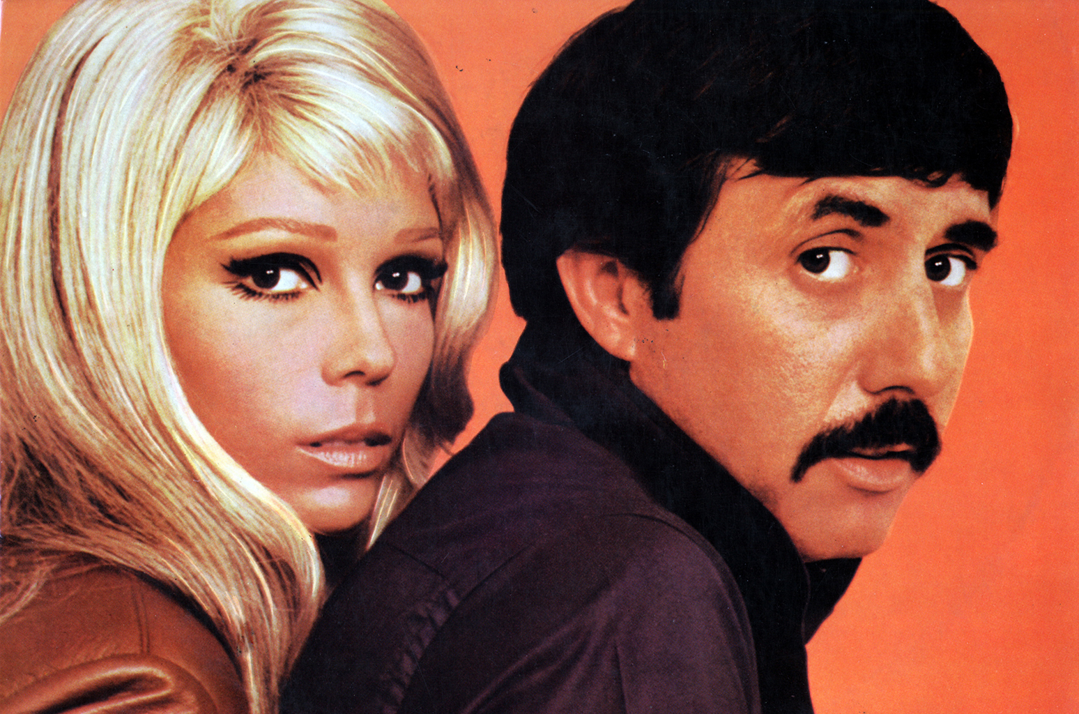 UNSPECIFIED - JANUARY 01: (AUSTRALIA OUT) Photo of Nancy SINATRA and Lee HAZLEWOOD; with Nancy Sinatra (Photo by GAB Archive/Redferns)