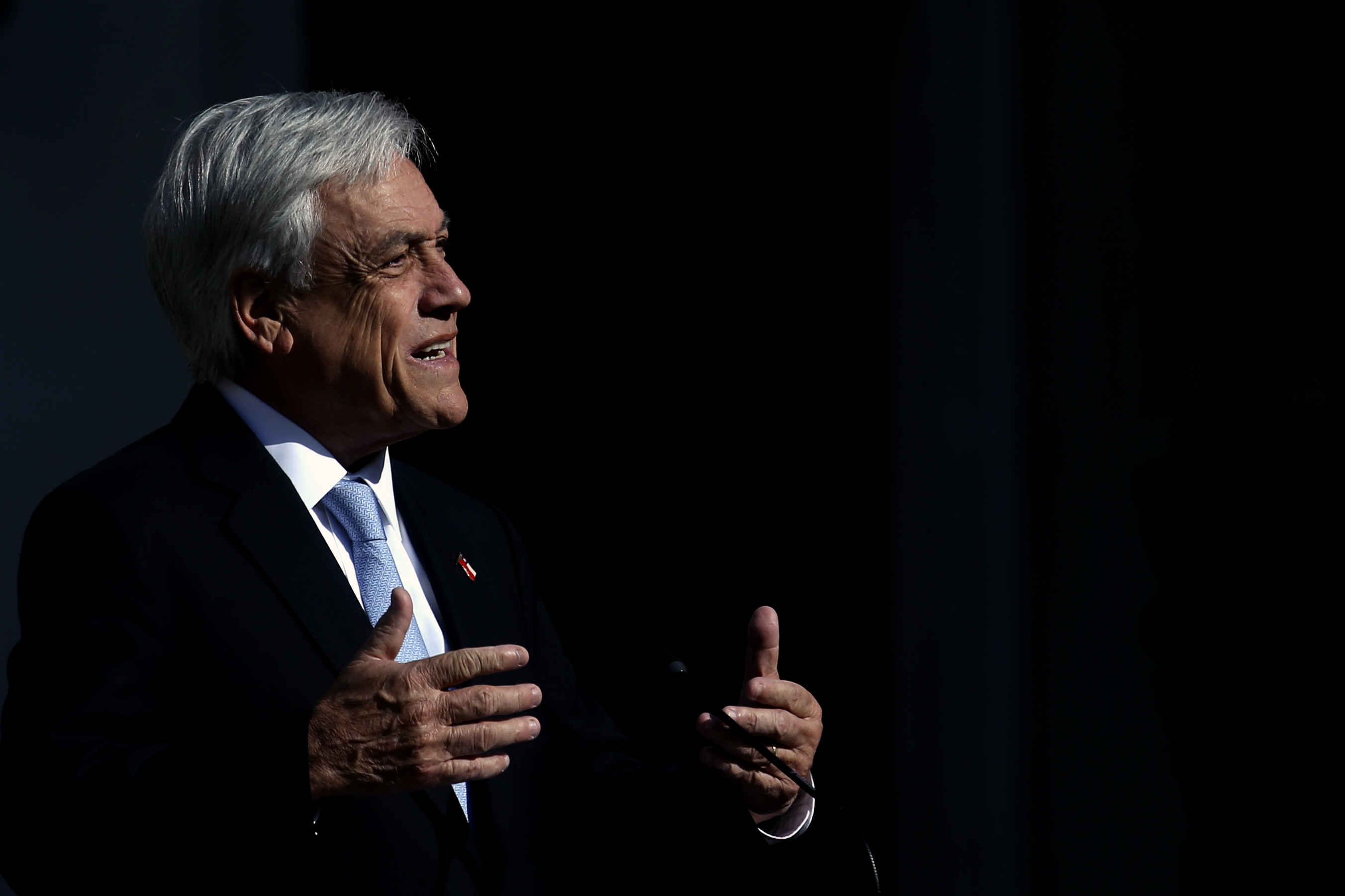 16 DE AGOSTO DE 2018/SANTIAGO El Presidente de la Repblica, Sebastin Piera, presenta el Proyecto de Ley Mortinato, en el Palacio de la Moneda. FOTO: CRISTOBAL ESCOBAR/AGENCIAUNO