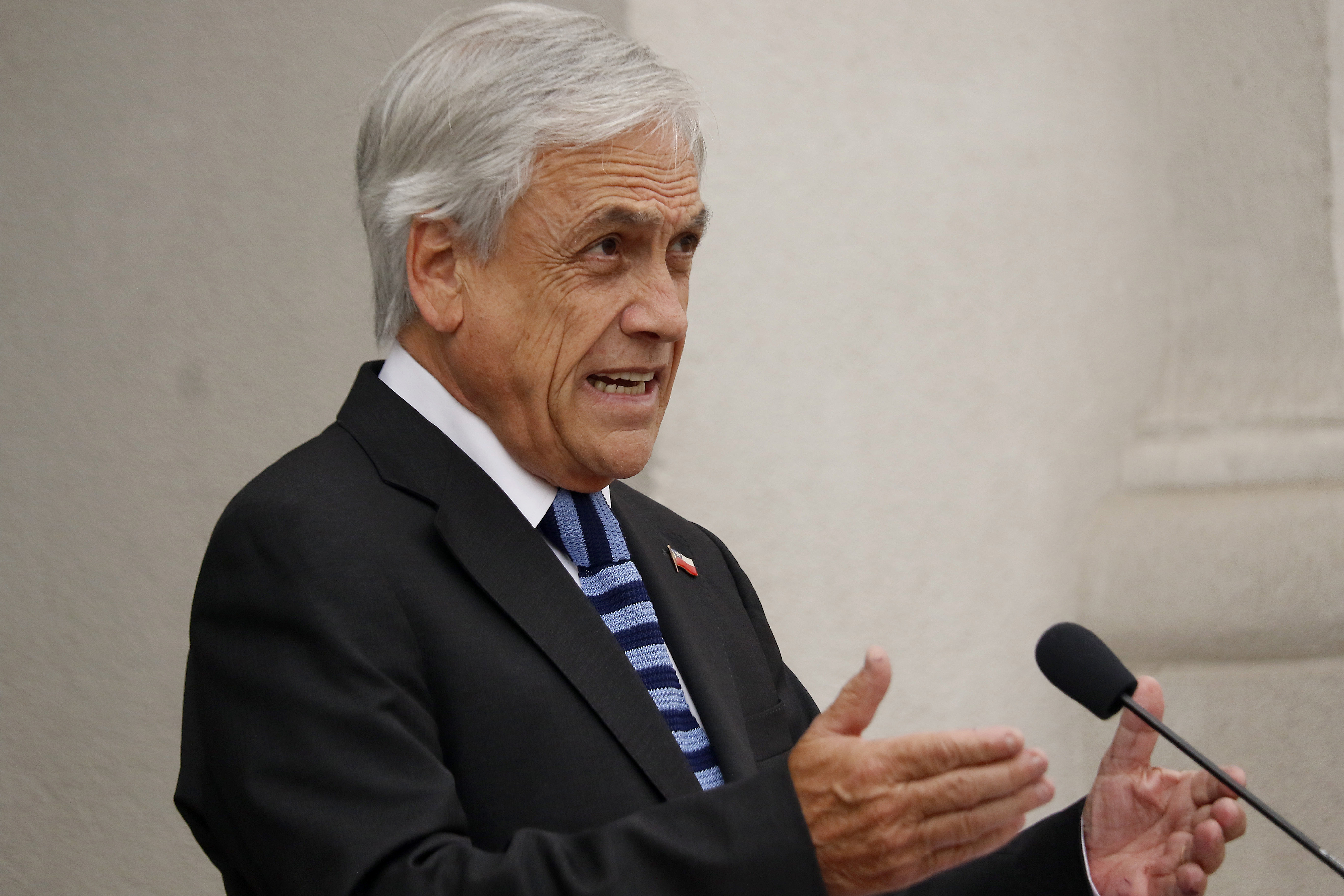 14 DE DICIEMBRE DE 2018/SANTIAGO El Presidente de la República, Sebastián Piñera, reiteró las razones por las cuales Chile no firmará el Tratado migratorio de la ONU. FOTO: LEONARDO RUBILAR CHANDIA/AGENCIAUNO