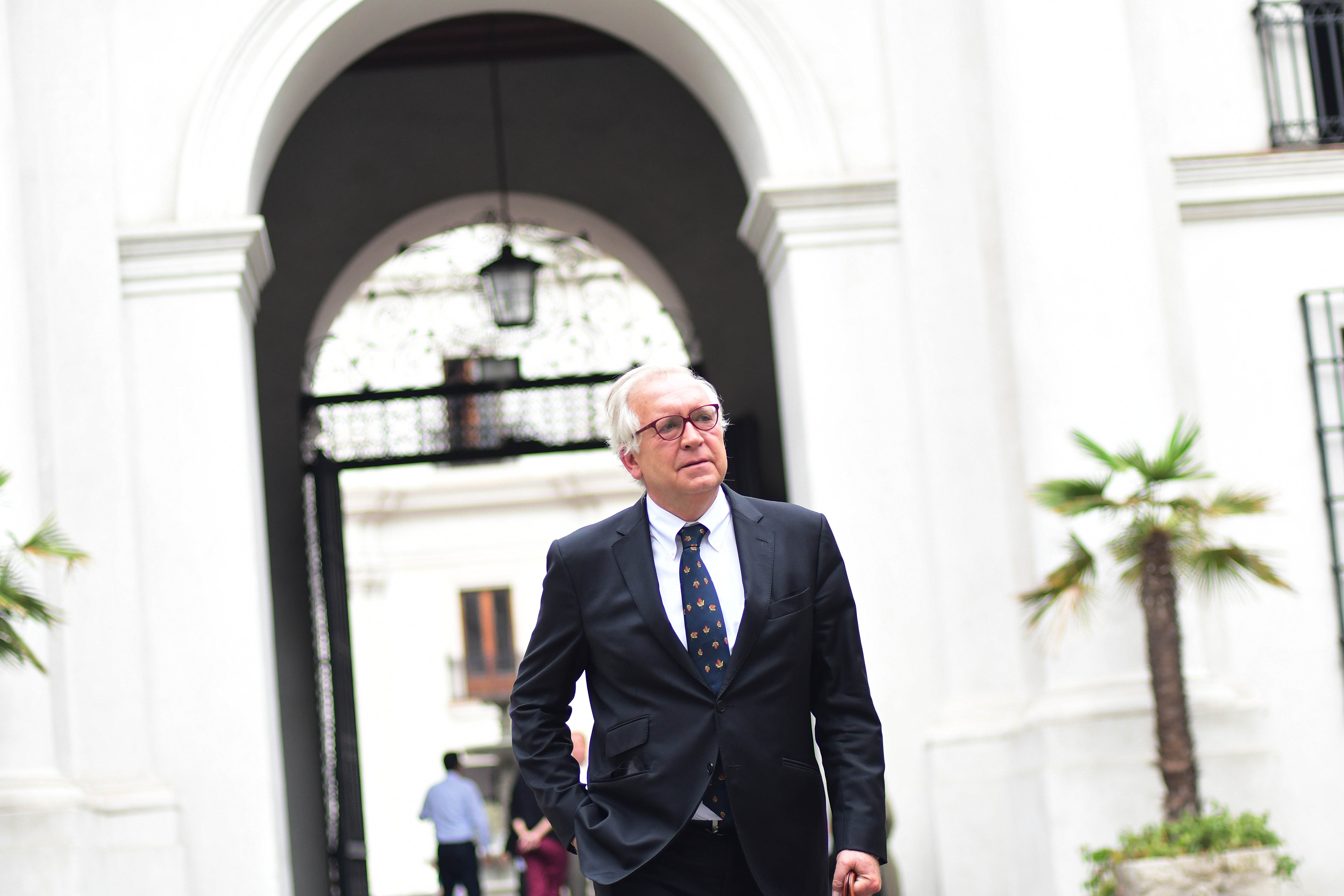 16 de abril de 2018/SANTIAGO Jorge Burgos, se retira tras el fin dell comite de seguridad. FOTO: SEBASTIAN BELTRÁN GAETE/AGENCIAUNO