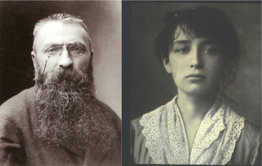 Auguste Rodin y Camille Claudel