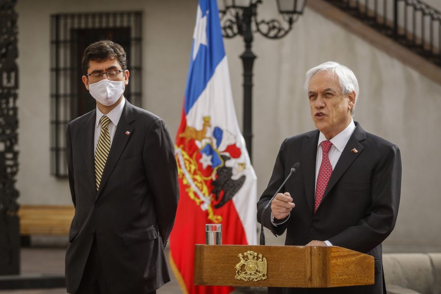 Presidente Sebastián Piñera anuncia la entrega del Bono Invierno
