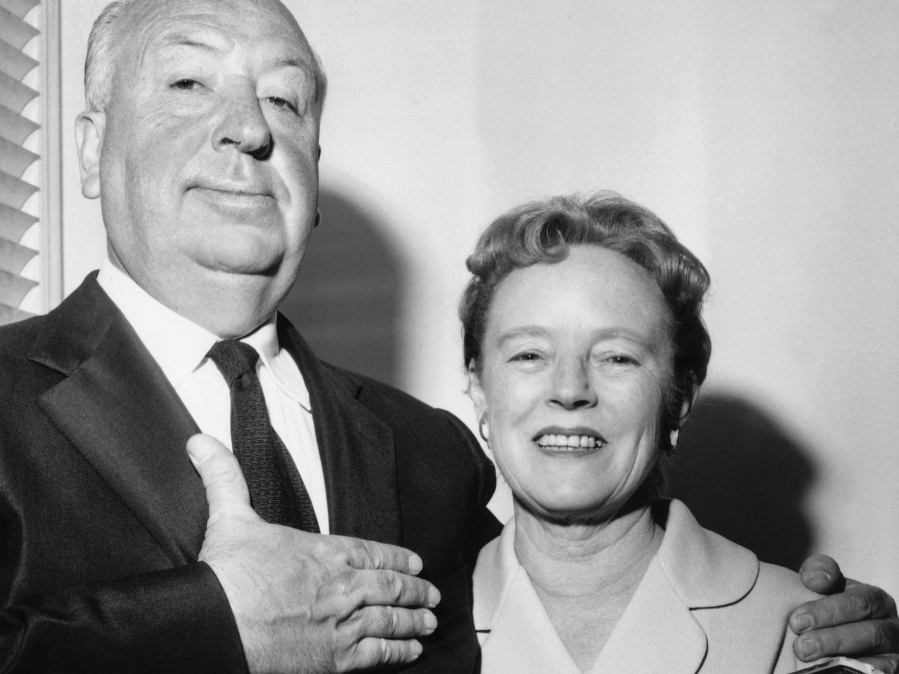 Alfred Hitchcock y Alma Reville