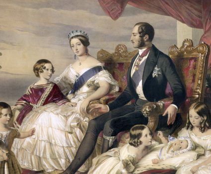 Reina Victoria y príncipe Alberto