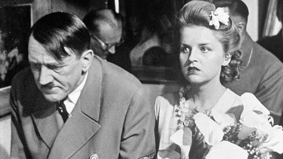 Adolph Hitler y Eva Braun