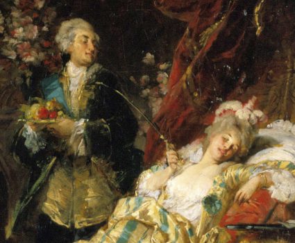 Luis XV y Madame Pompadour
