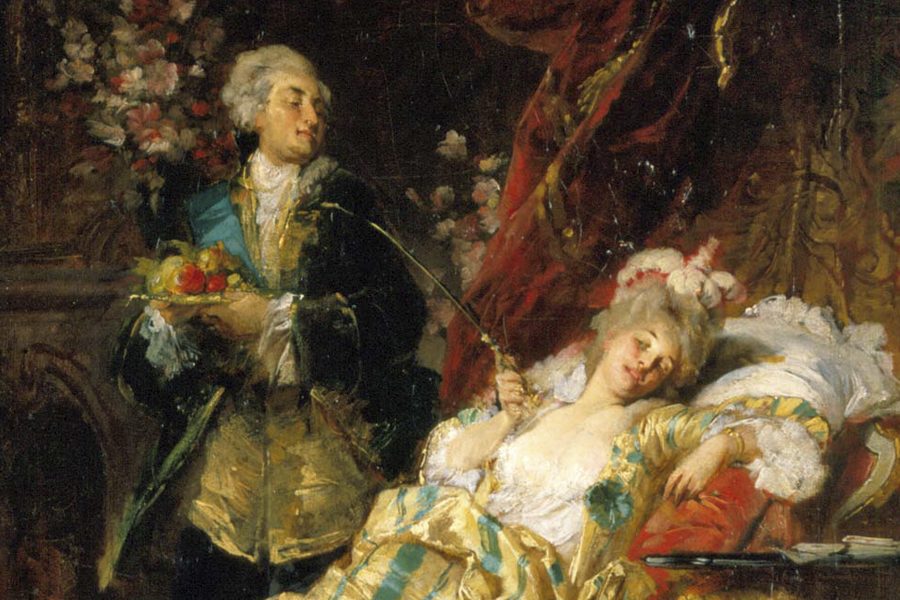 Luis XV y Madame Pompadour