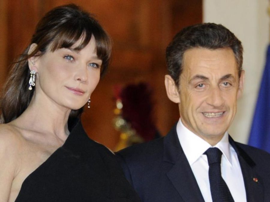 Nicolás Sarkozy y carla bruni