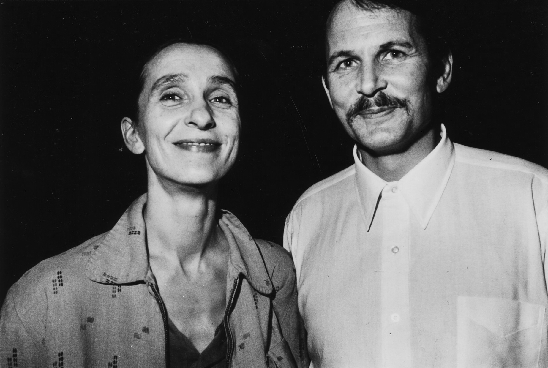 Pina Bausch y Ronald Kay