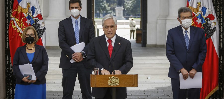 Presidente Sebastián Piñera y actuar de carabineros