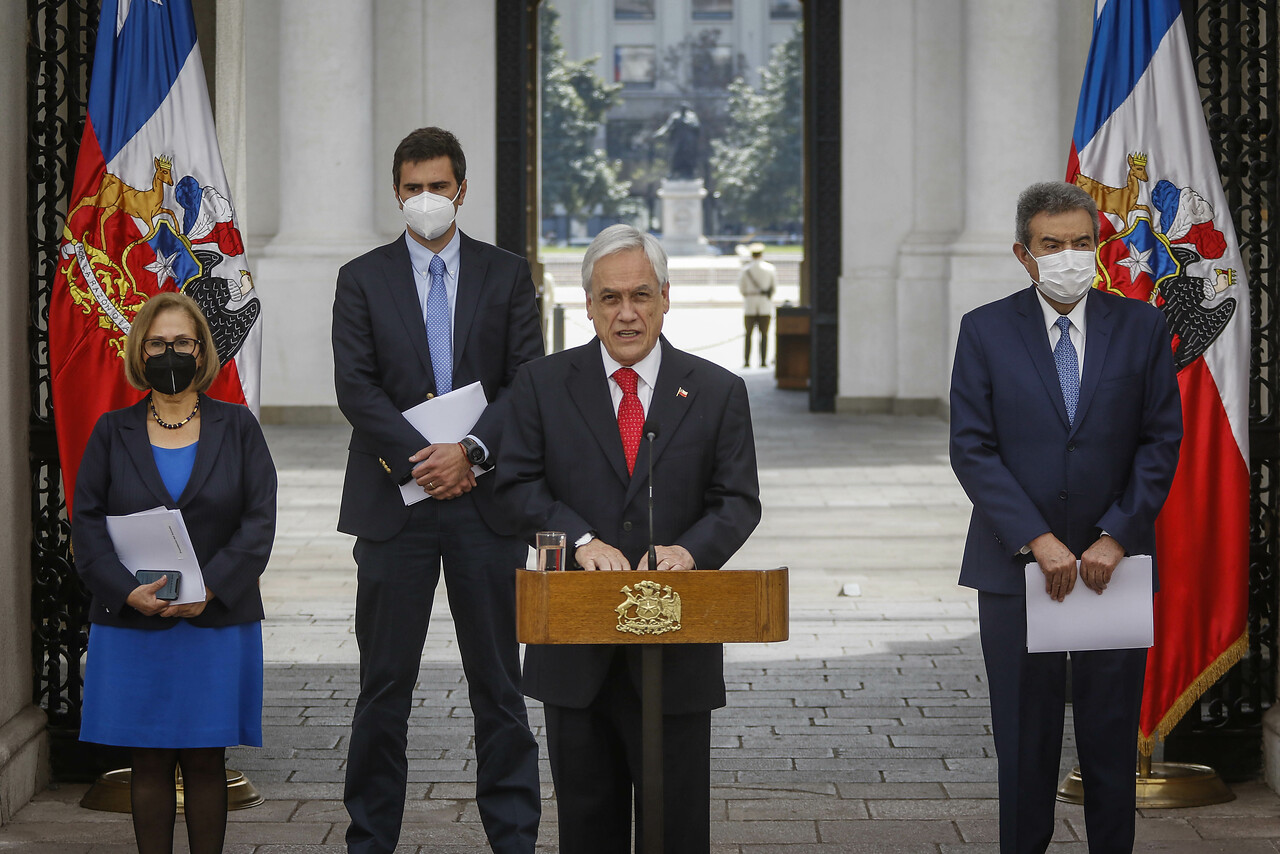 Presidente Sebastián Piñera y actuar de carabineros