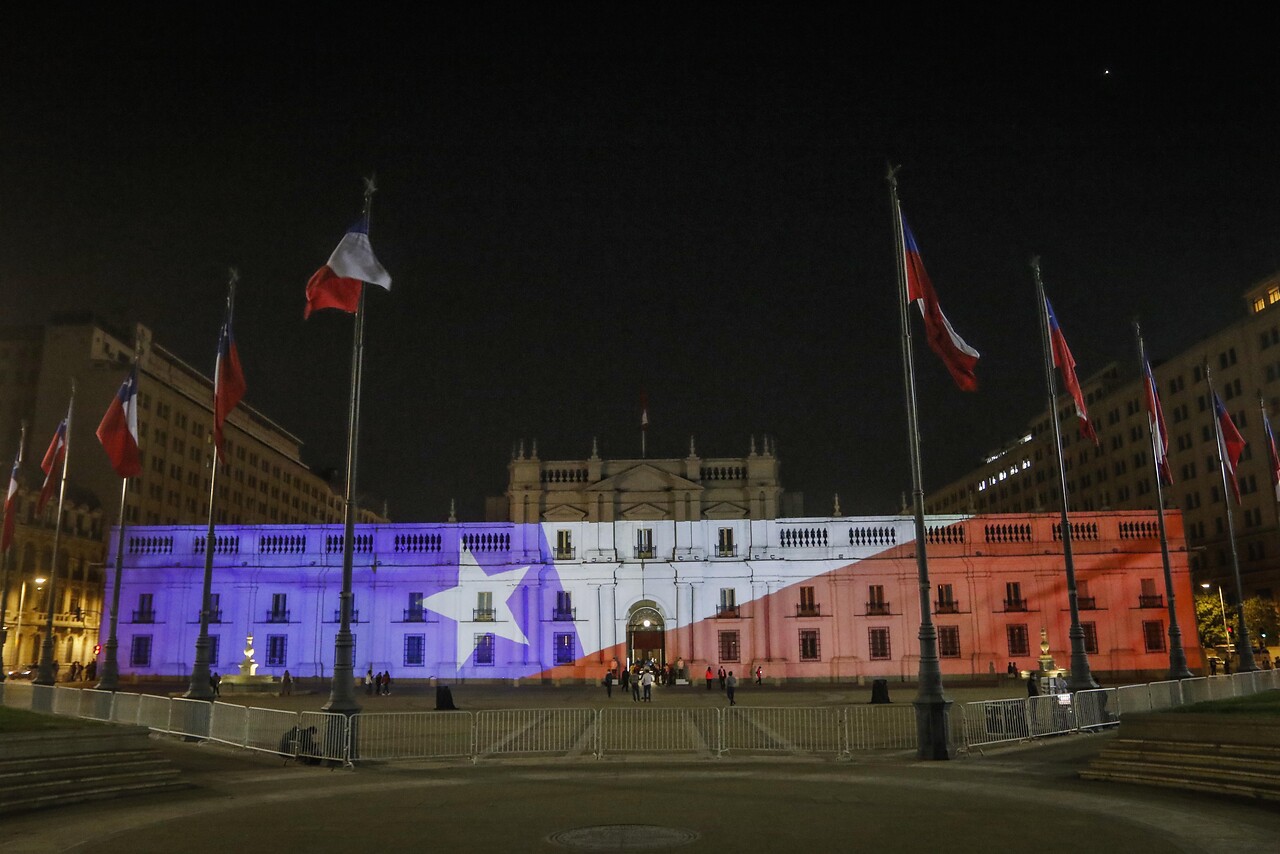 La Moneda tras el triunfo del Apruebo