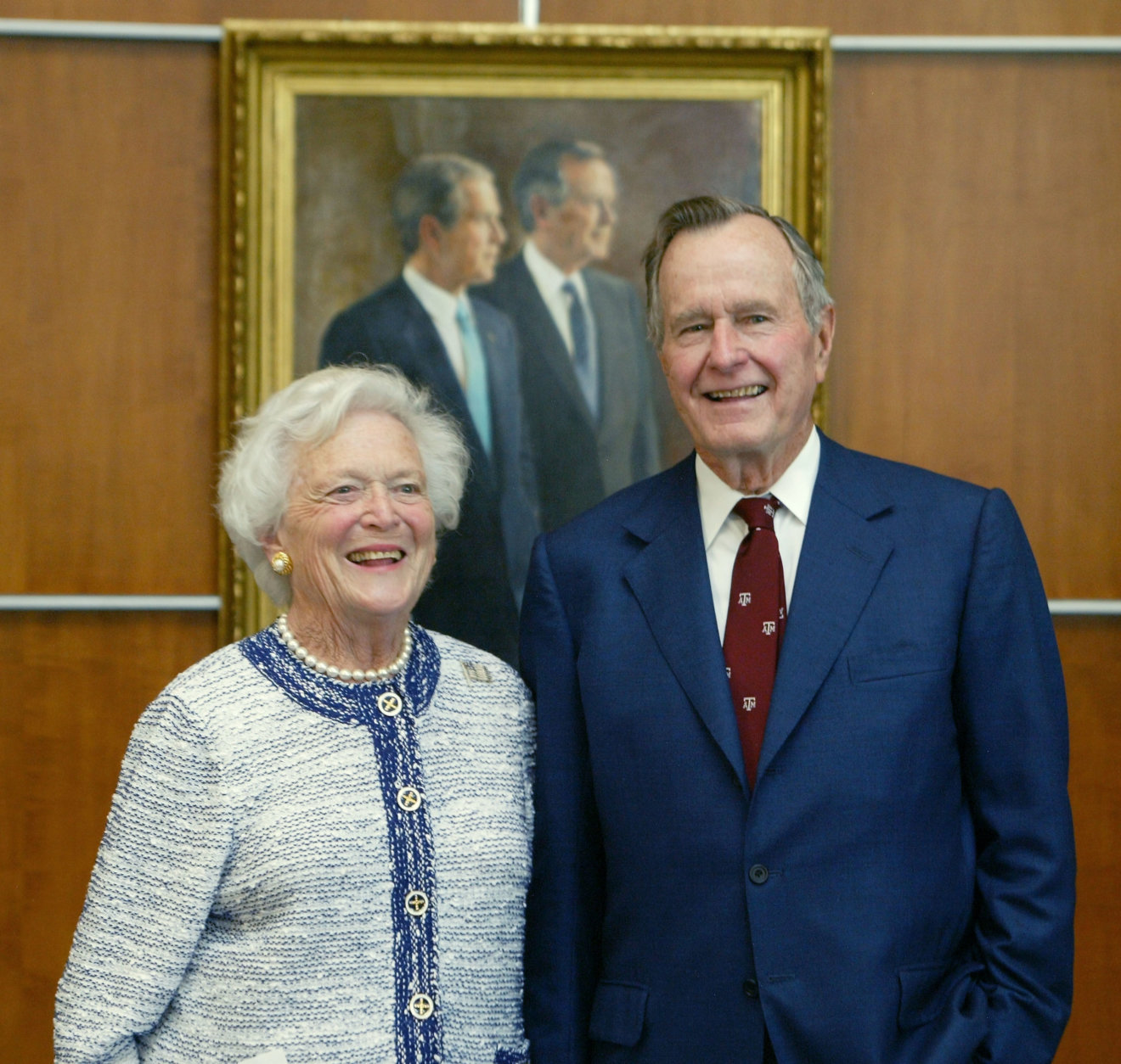 Barbara y George Bush