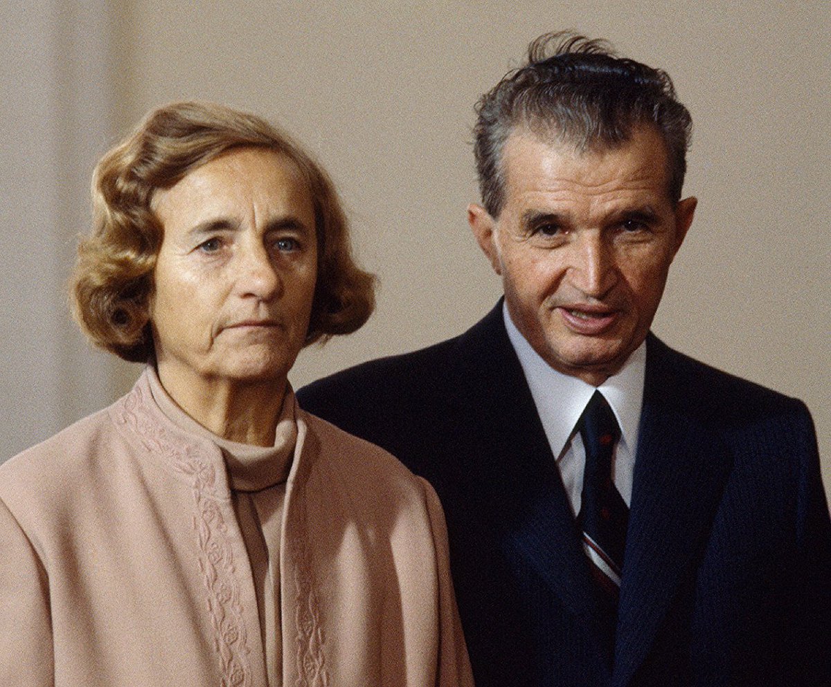 Nicolae y Elena Ceausescu