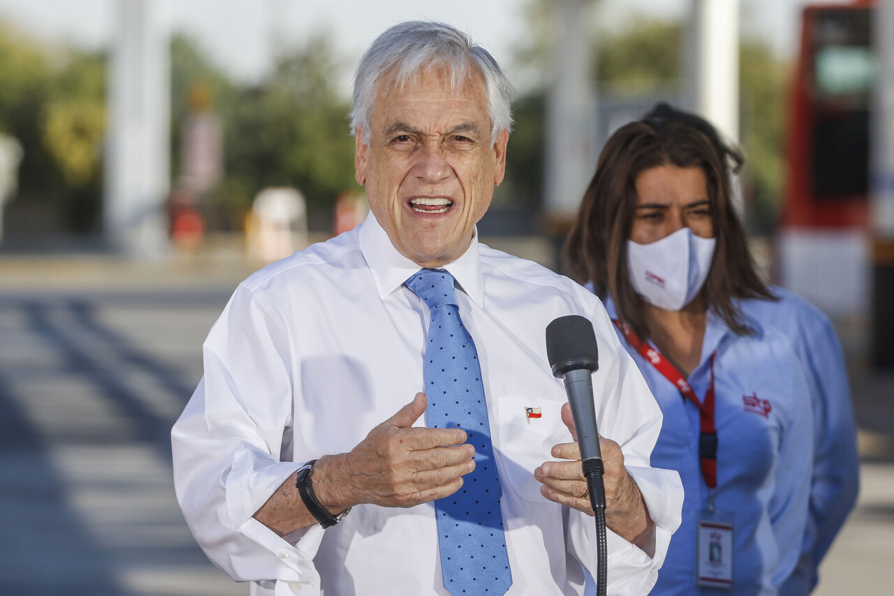 Presidente Sebastián Piñera y estado de catástrofe