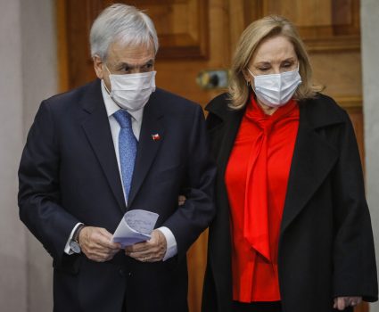 Sebastián Piñera y Cecilia Morel