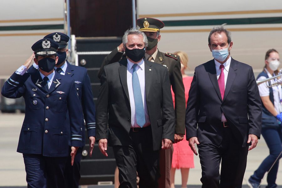 Visita del presidente de Argentina a Chile