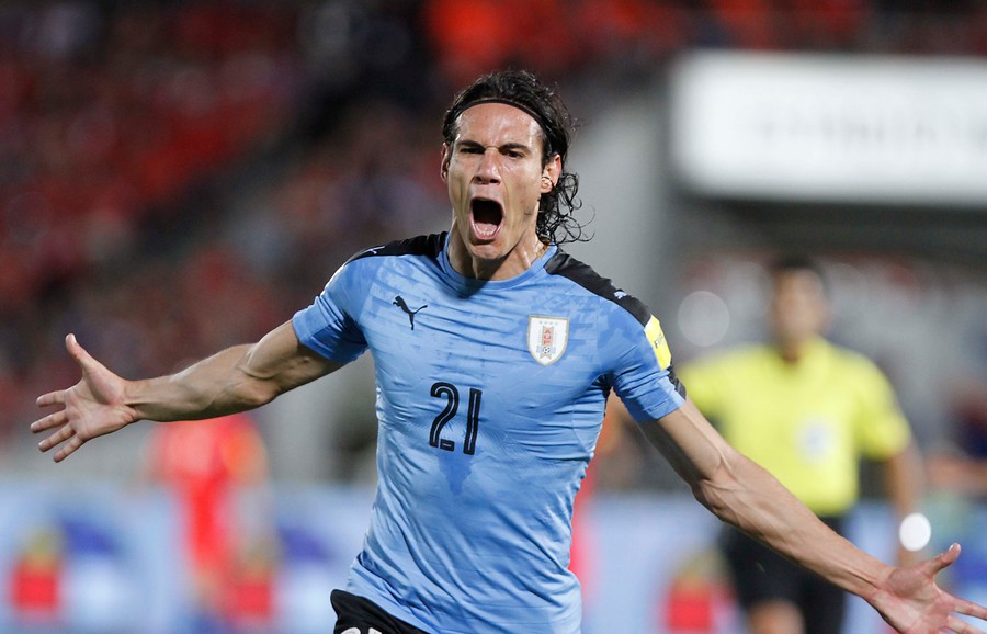 Edinson Cavani Selección de Uruguay