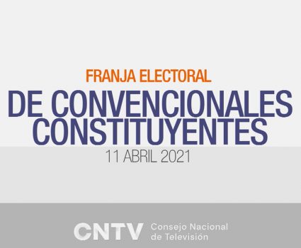 franja electoral candidatos a constituyente