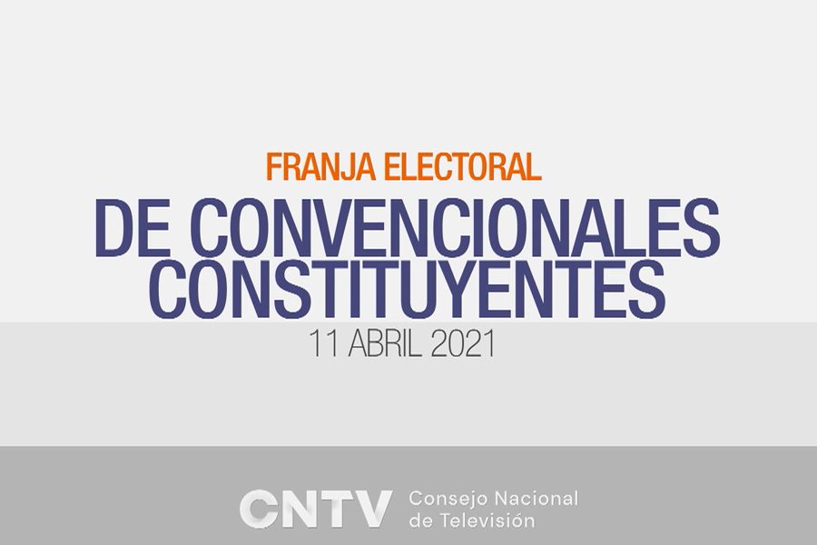 franja electoral candidatos a constituyente