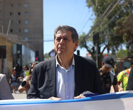 Carlos Rodríguez, presidente del Colegio de Profesores de Atacama