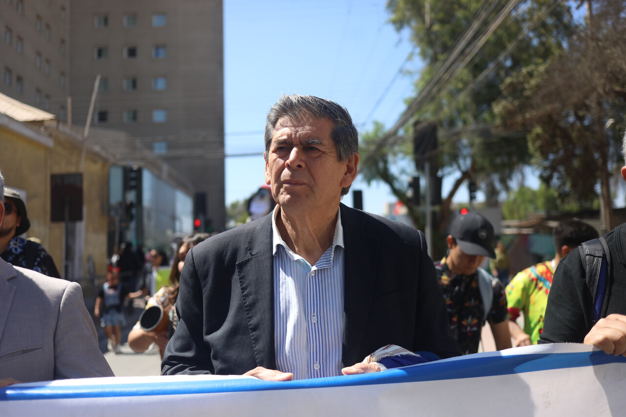 Carlos Rodríguez, presidente del Colegio de Profesores de Atacama