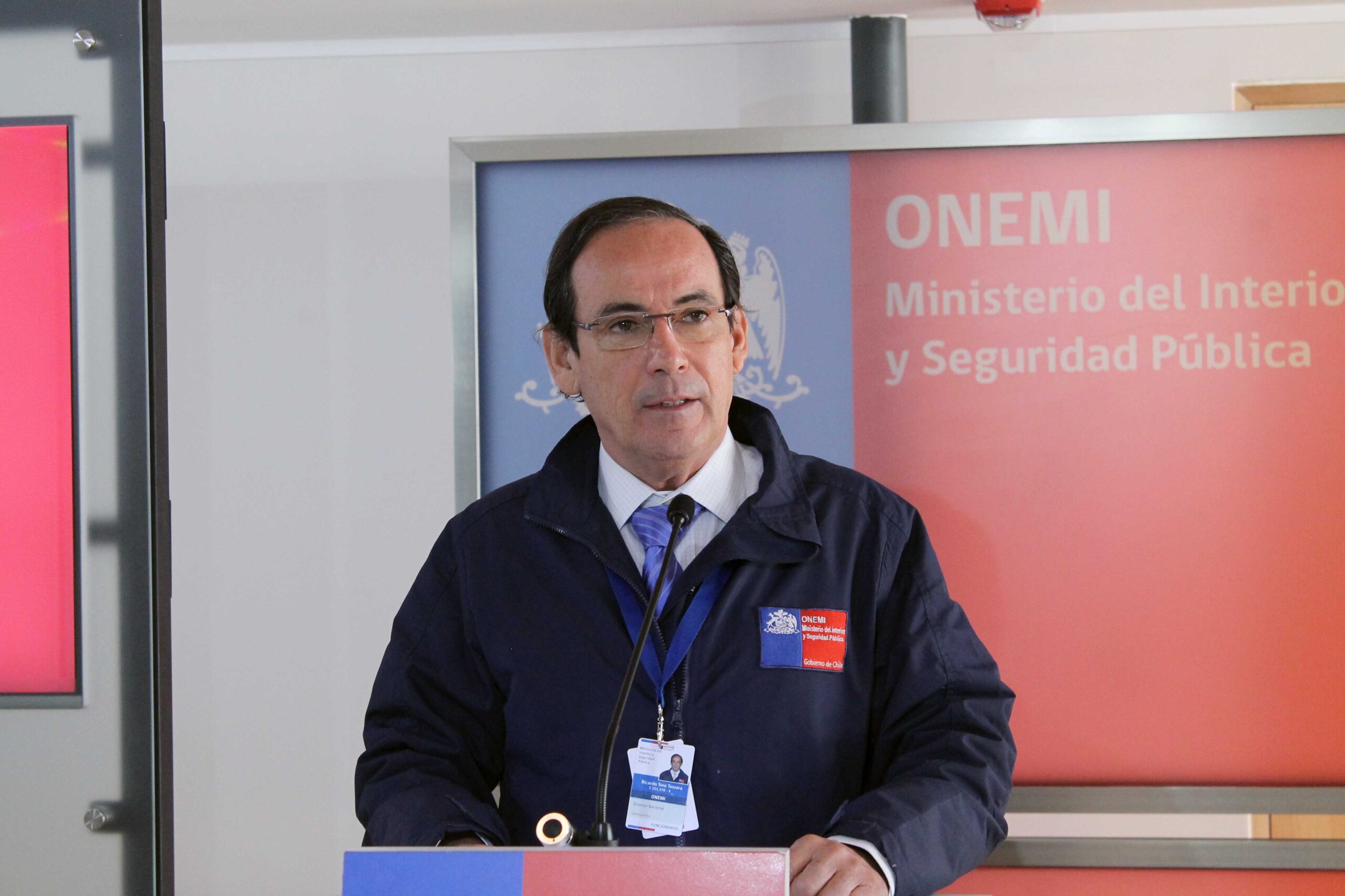Ricardo Toro, ex director de la ONEMI