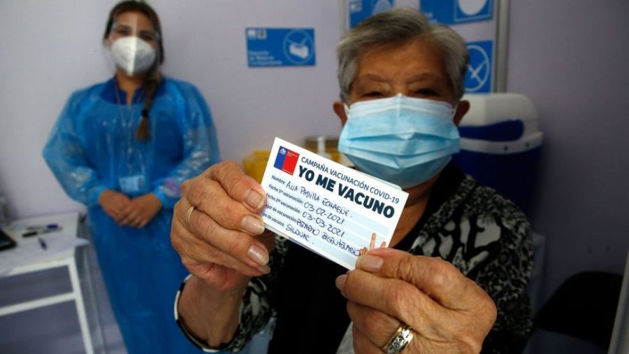 OMS elogia el exitoso proceso de vacunación en Chile contra el Covid-19
