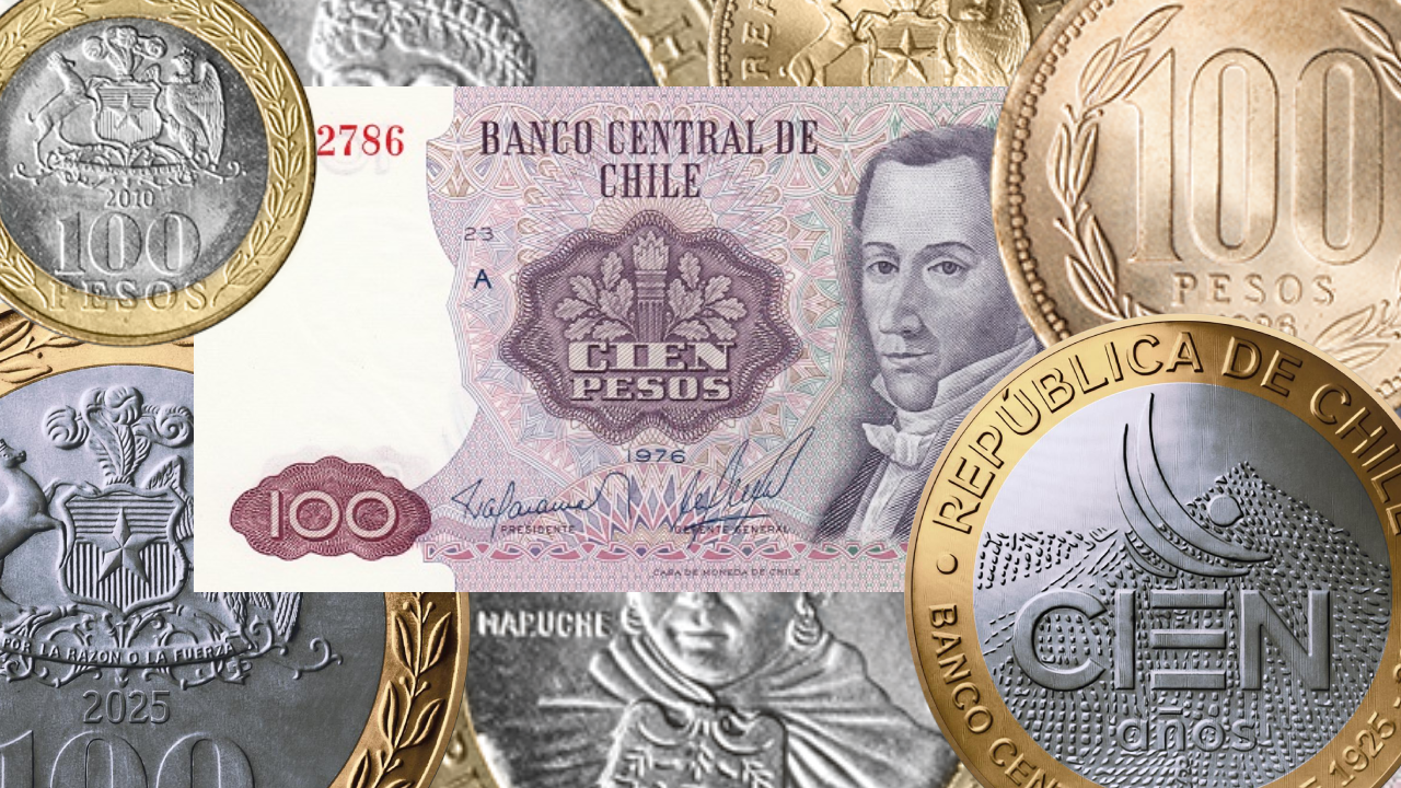Desde 1975 a 2025: La evolución de la moneda de $100