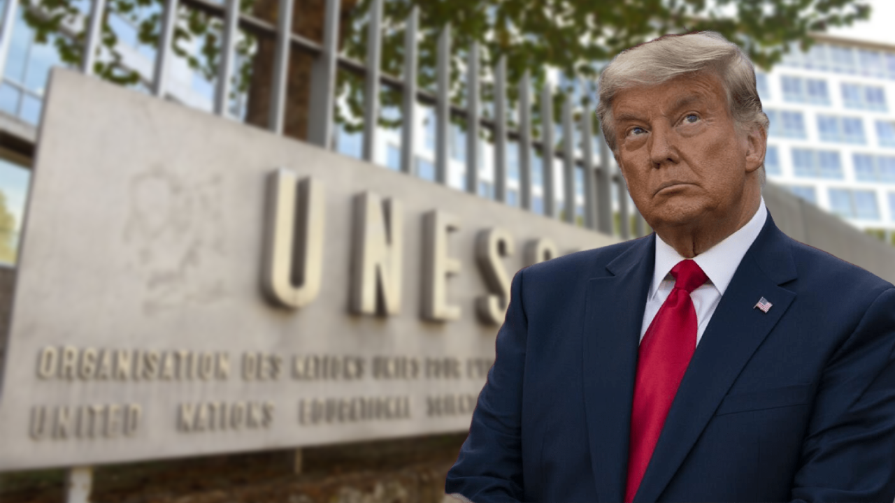Donald Trump anuncia que Estados Unidos se retira de la Unesco