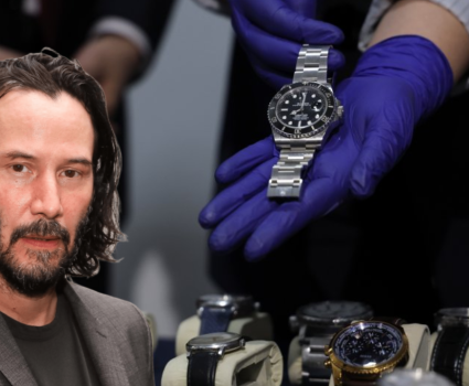 Fiscalía confirmó devolución de relojes robados a Keanu Reeves